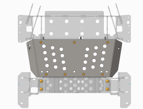 XJ Flat Belly Skid Plate